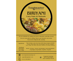 Tongmaster Biriyani Curry Paste & Marinade